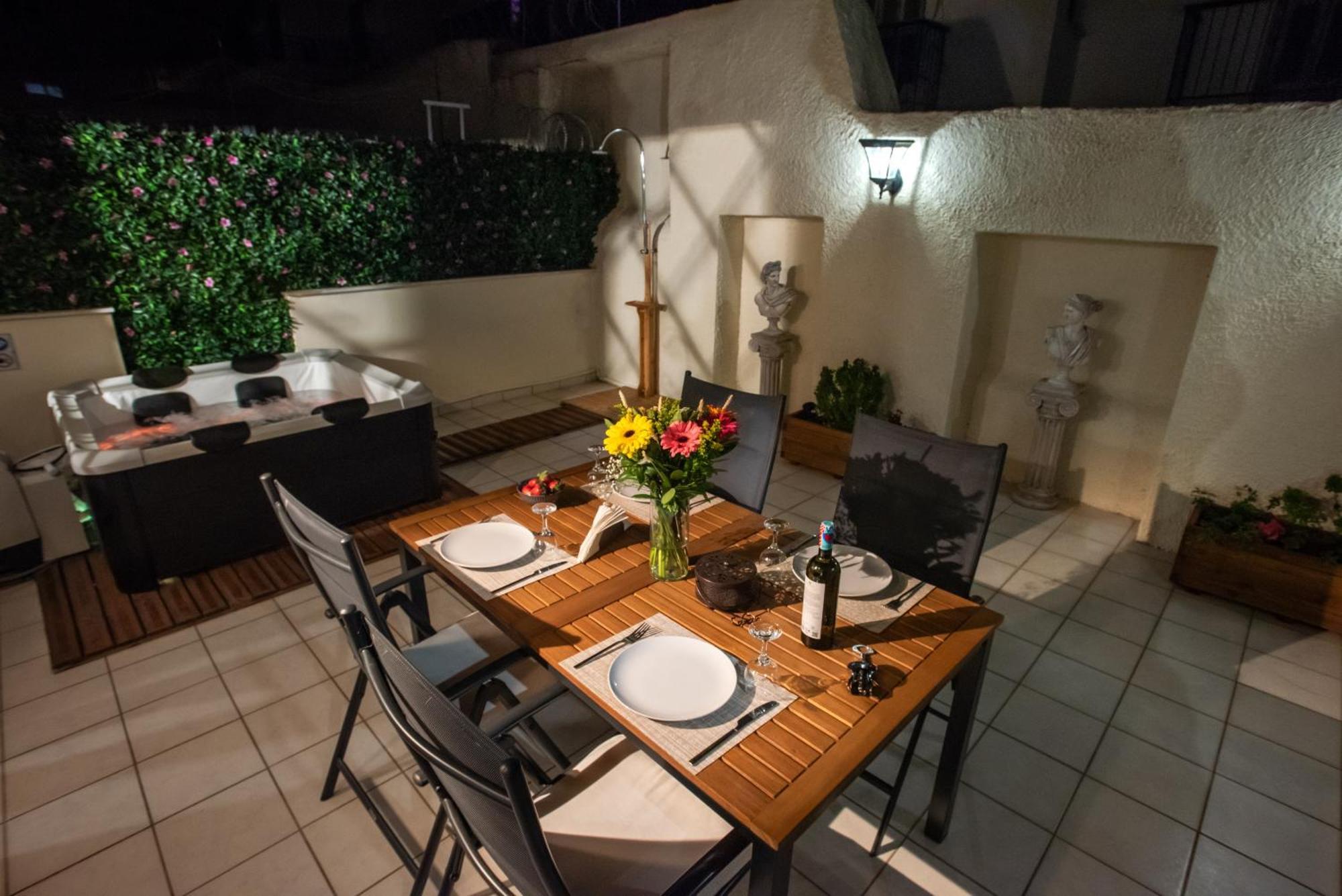 Kg Acropolis Escape Spa Apartment Athén Kültér fotó
